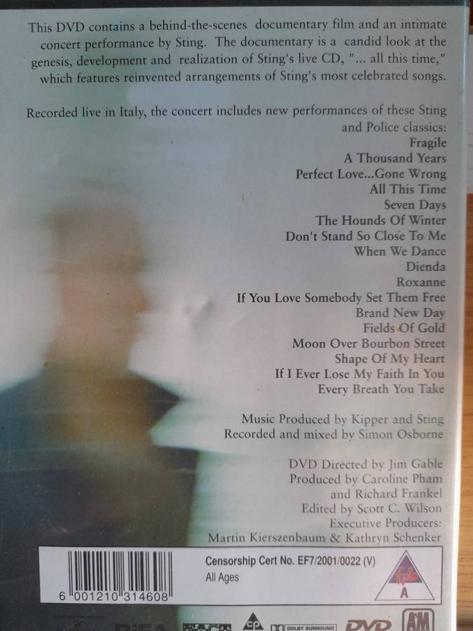 DVD: Sting - All This Time