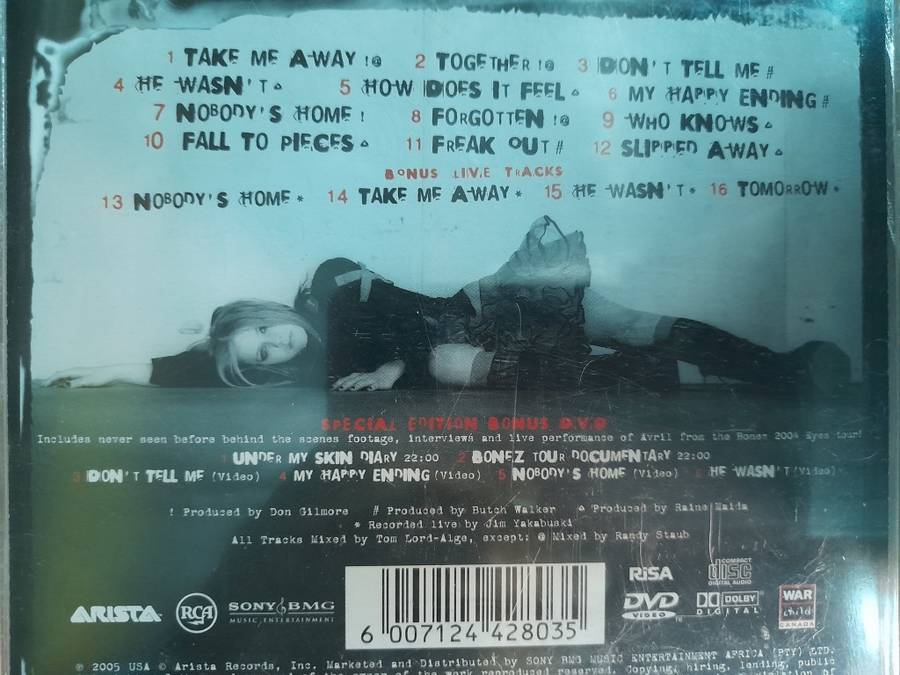 Avril Lavingne - Special Edition (CD+Bonus DVD)