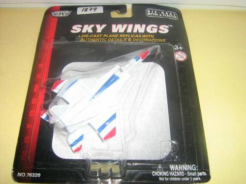 Sky Wings - Die Cast Plane Replicas by MOTOR MAX