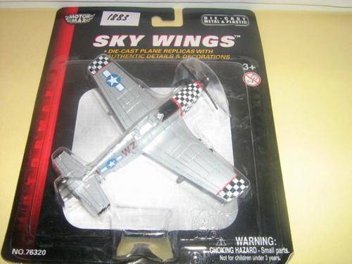 Sky Wings - Die Cast Plane Replicas by MOTOR MAX
