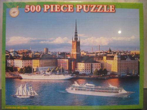 Puzzle: 500pcs (50cm X 36cm)