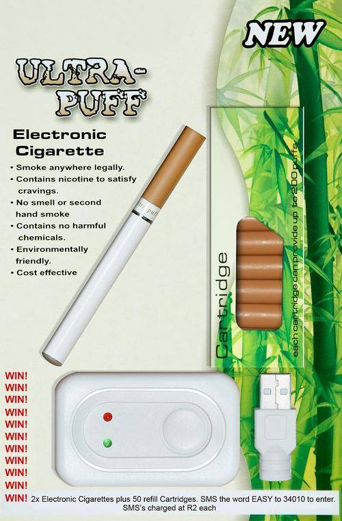 NEED A E-CIG?? WHY NOT TRY SA's TOP SELLING E-CIGARETTE , Ultra-Puff
