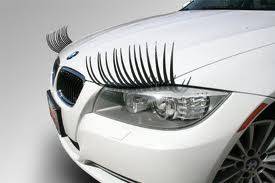 Car Headlight Eyelash! A Great New Accessory to pimp your cars Headlights!!