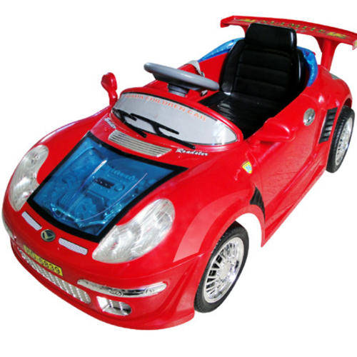 Red Porsche ride on Kids 6V Rechargeable Battery Powered Car with Remote! Awesome Gift!
