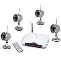 Wireless Camera kit - 4 * Night vision waterproof Camera's & 4 Channel Reciever