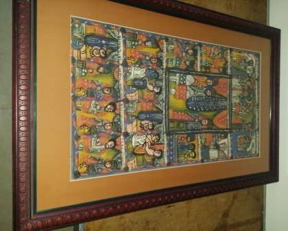Mosaic Scene Print Small