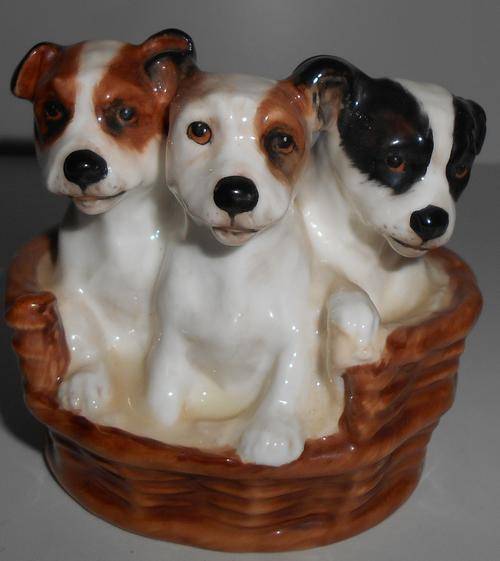 JACK RUSSELL PUPPIES - Royal Doulton
