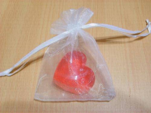 Small heart in a bag