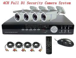 4CH DIY DVR WITH  4CAMERAS  CABLE & ACCESSORIES FREE SHIPPING!!!!!!!!