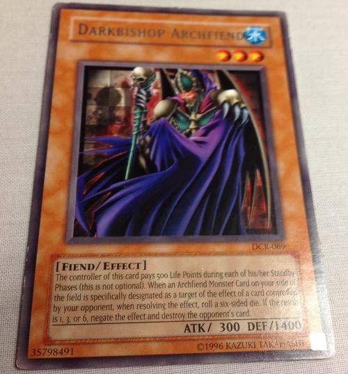 Yu-Gi-Oh!  Darkbishop Archfiend