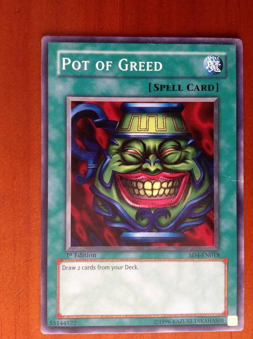Yu-Gi-Oh! Pot Of Greed