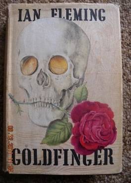 Rare James Bond 1st edition. Gold Finger. 1959. original dust jacket and embossed, foiled hardcover.