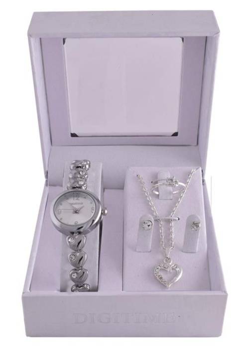 DIGITIME WOMENS WATCH SET