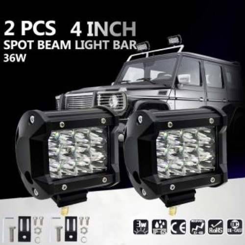 2 x CAR SUPER-POWER IRRADIATION LAMP 36w
