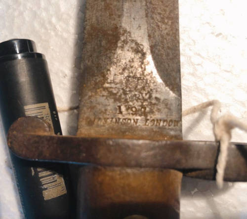 Wilkinson Sword Lee Medford Bayonet with Original Scabbard