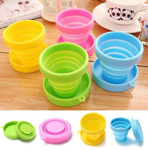Silicone Retractable Drinking Cup