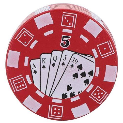 Pokerchip Tobacco Grinder