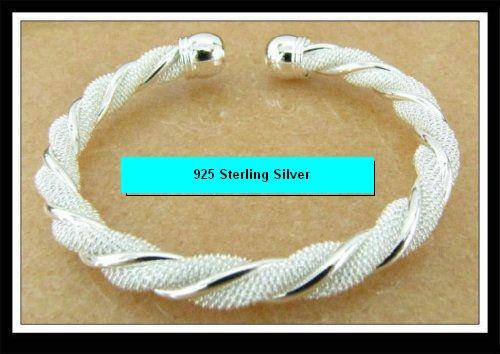 925 STERLING SILVER TWIST BRACELET