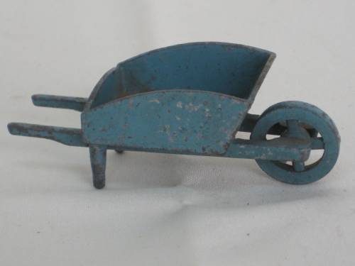 Wheelbarrow - Maker unknown.  Die-cast
