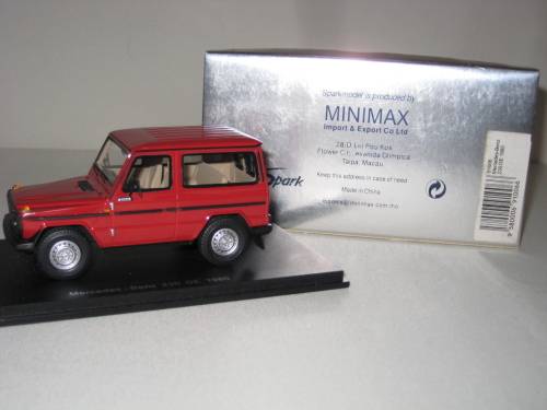 Spark Mercedes Benz 230 GE   1980 - No S1006