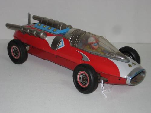 Tin Tinplate TN Daiya Racing Car - 310 mm