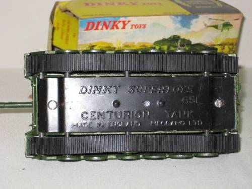 Dinky Army Centurion Tank - Plastic rollers - No 651