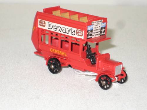 Matchbox MOY London Bus 1911 `B` Type - No Y-2