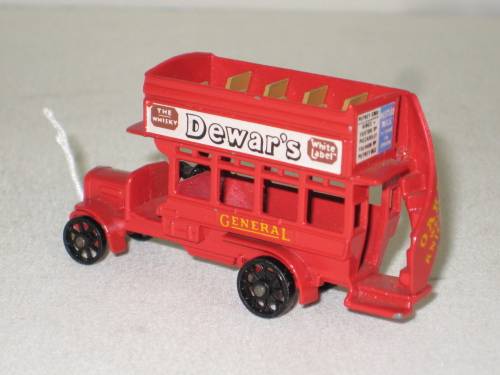 Matchbox MOY London Bus 1911 `B` Type - No Y-2