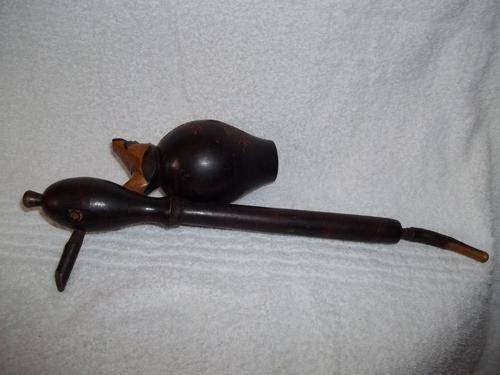 Nice and "BIG" hand carved African pipe