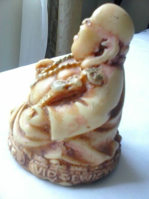 Buddha figurine - large, made from resin, 10.5cm high