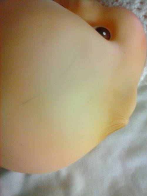 Large Kewpie doll, about 50cm tall, moving arms, legs and head.