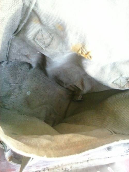 Army canvas sling bag