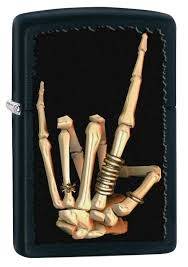 Zippo Skeleton Salute
