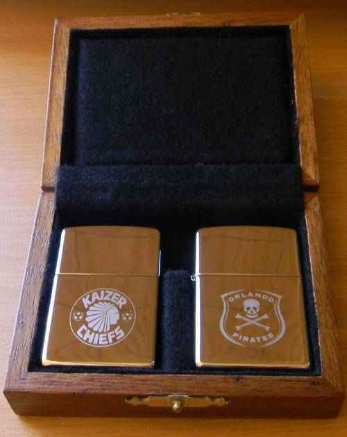 Zippo Lighter, Kaiser Chiefs, Orlando Pirates in Case