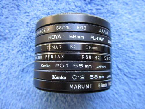 58mm filters as pictured