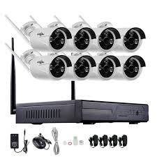 8CH Wireless Wifi 960P CCTV System