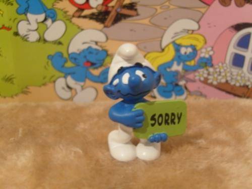 Smurf - Sorry Smurf 20749