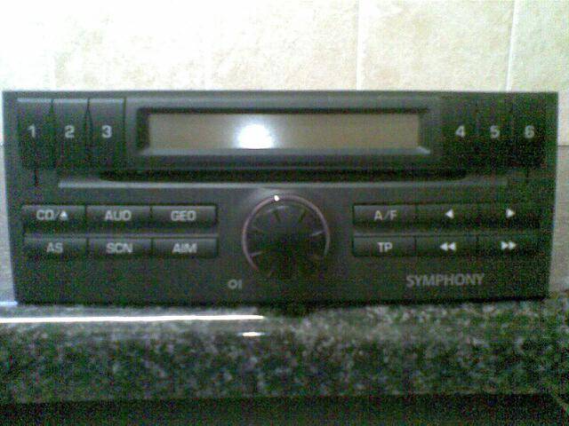 VW Velociti Symphony 17s035159c Factory Radio/CD Changer