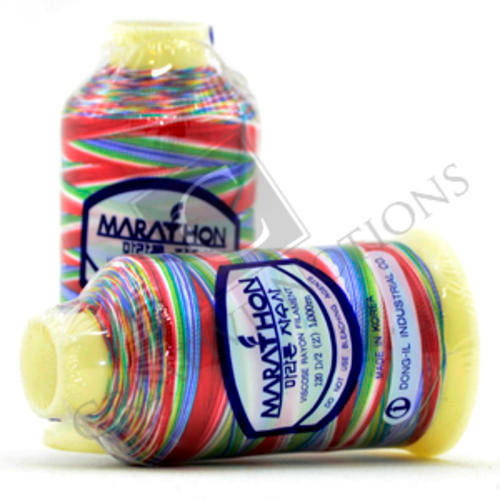 Marathon 100% Viscose Ryan Embroidery Machine Threads (1000m): Variegated Colour #5006