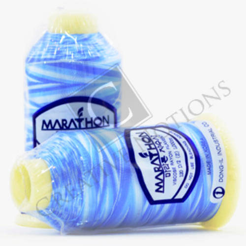 Marathon 100% Viscose Ryan Embroidery Machine Threads (1000m): Variegated Colour #5508