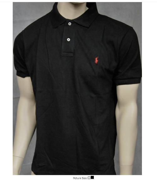 POLO SHIRT, BLACK FREE POSTAGE!
