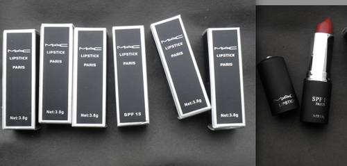 MAC 6 X LIPSTICKS ALL DIFFERENT COLORS, PAYPAL ONLY FREE POSTAGE!
