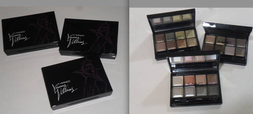 MAC EYESHADOWS VENOMOUS VILLAINS 3 X BOXES PAYPAL ONLY FREE POSTAGE!