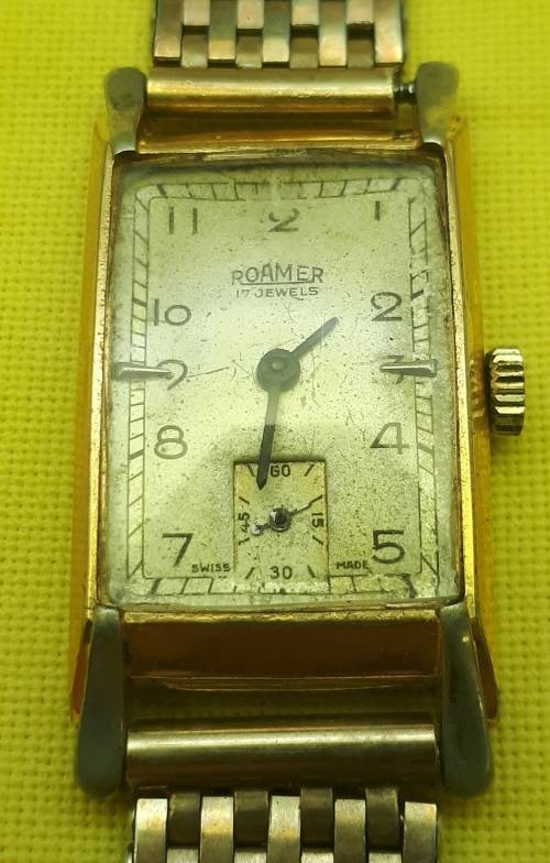 1940's Men's Roamer GP watch
