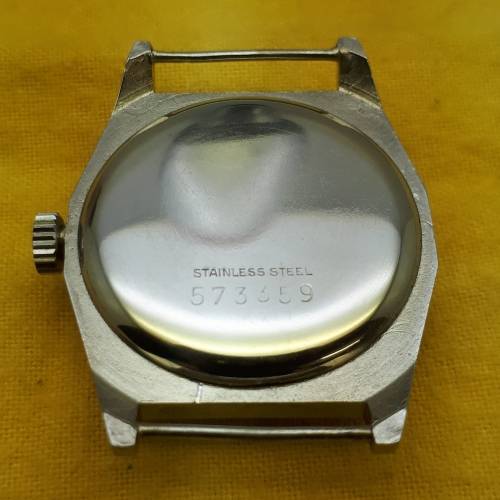 Mint condition vintage military style Forbes watch, high quality 15J movement.