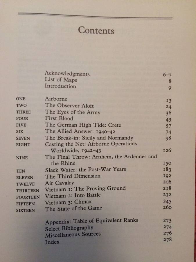 Out of the Sky: A History of Airborne Warfare -1st Edition/1st Printing - Michael Hickey