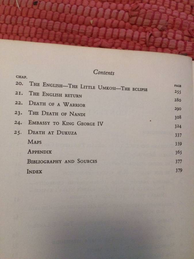 Shaka Zulu: The Rise of the Zulu Empire - EA Ritter / 1968 ed HARDCOVER