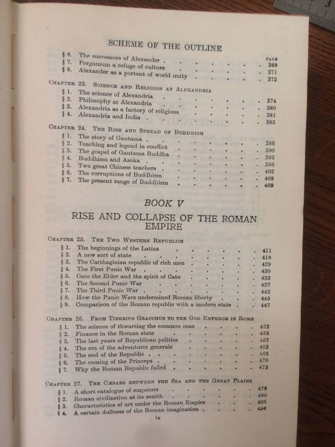 The Outline of History - HG Wells (1961 HARDCOVER)