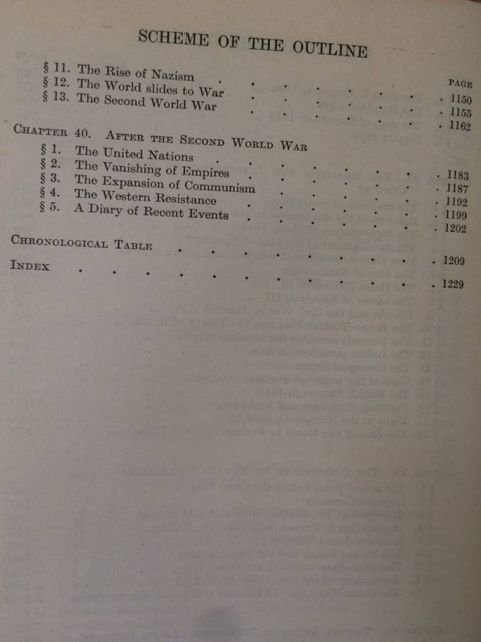 The Outline of History - HG Wells (1961 HARDCOVER)