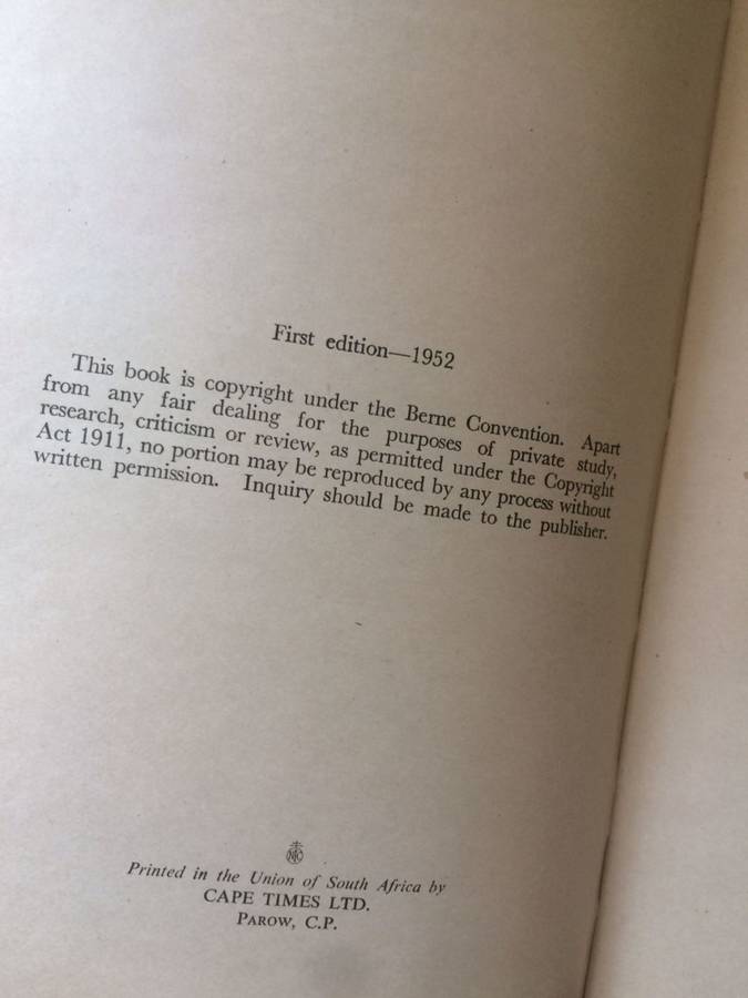Lords of the Last Frontier - Lawrence G. Green (First Edition, 1952. Hardcover)